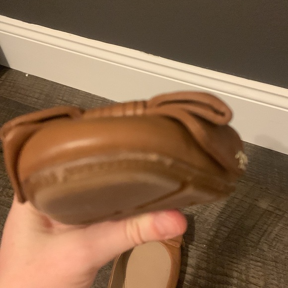 Tory Burch Divine Bow Ballet flats 8 tan - Picture 6 of 7
